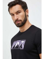 Mammut tricou sport Core culoarea negru, cu imprimeu