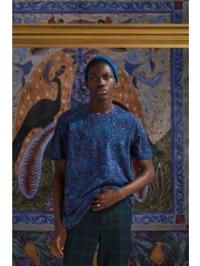 Medicine tricou barbati, culoarea albastru marin, modelator