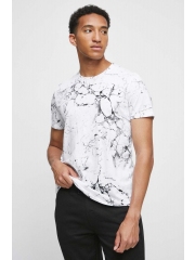 Medicine tricou din bumbac barbati, culoarea alb, modelator