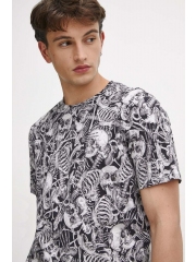 Medicine tricou din bumbac barbati, culoarea gri, modelator