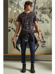 Medicine tricou din bumbac culoarea negru, modelator