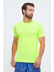 New Balance tricou de alergare Accelerate culoarea verde, neted