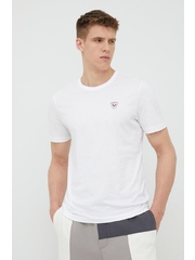 Rossignol tricou din bumbac culoarea alb, cu imprimeu