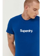 Superdry tricou din bumbac cu imprimeu