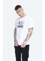 Wood Wood tricou din bumbac Bobo T-shirt culoarea alb, cu imprimeu 12025702.2334-BRIGHTW